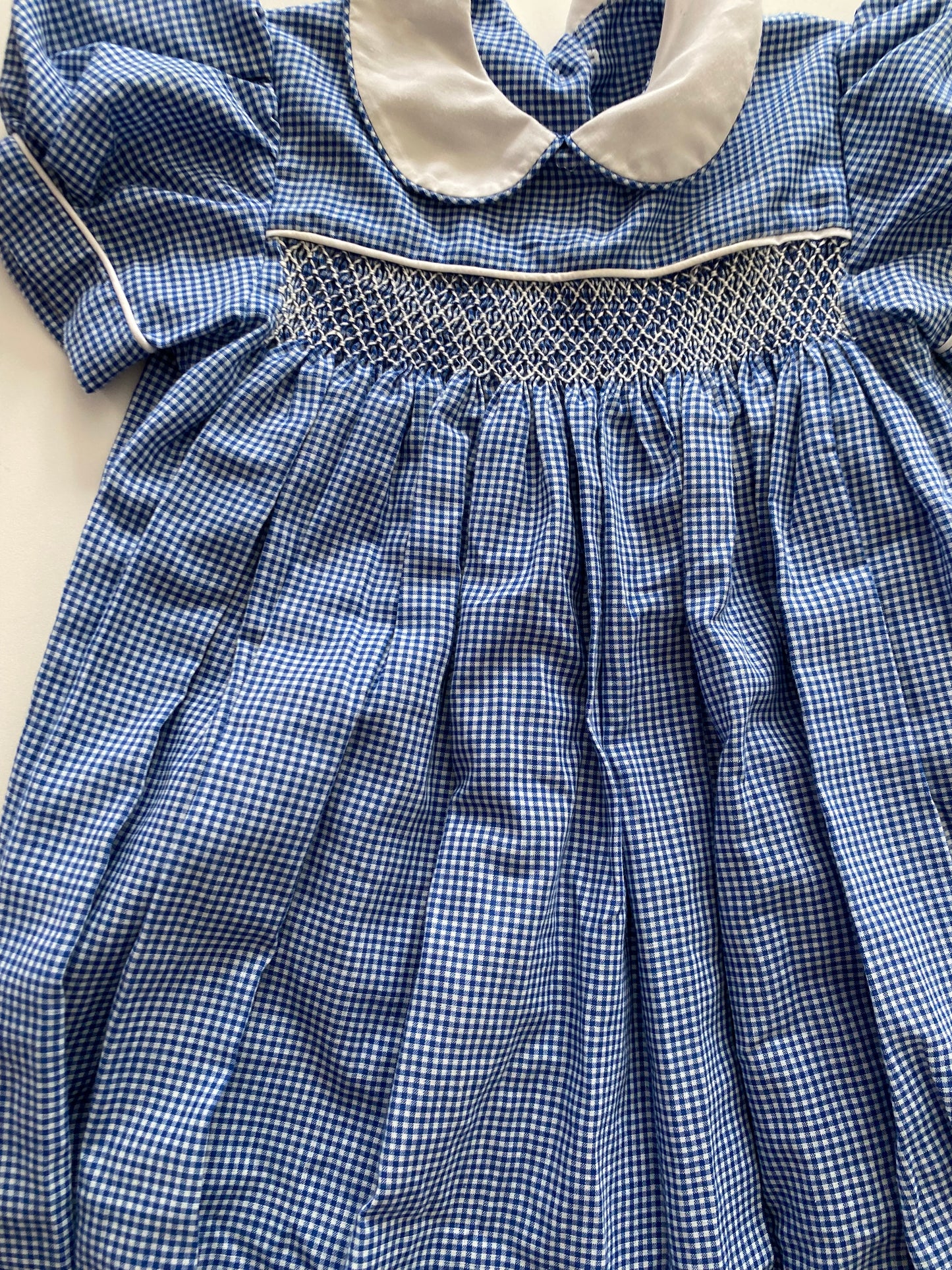 Vintage Smocked Romper - Size 1