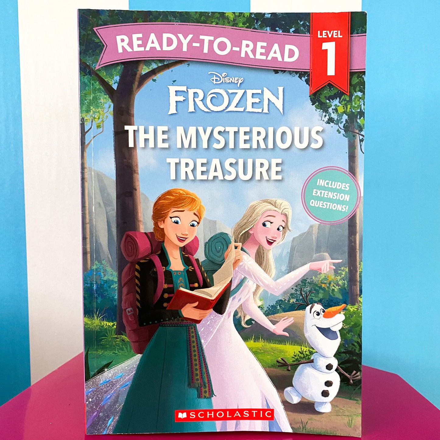 Ready To Read Disney Frozen The Mysterious Treasure Book
