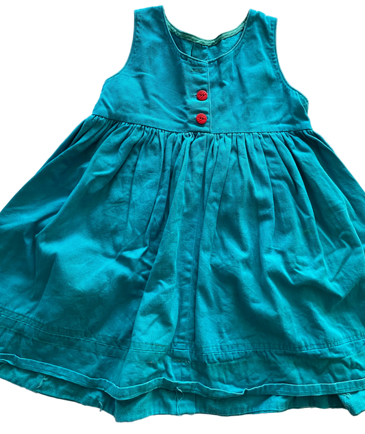 Handmade Vintage Dress - Size 4 (FLAW)