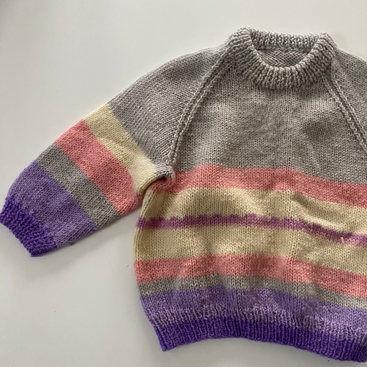 Handmade Knit Jumper - Size 3-4Y