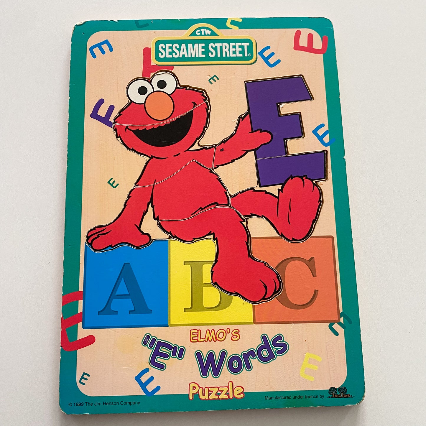 Vintage Sesame Street Puzzle