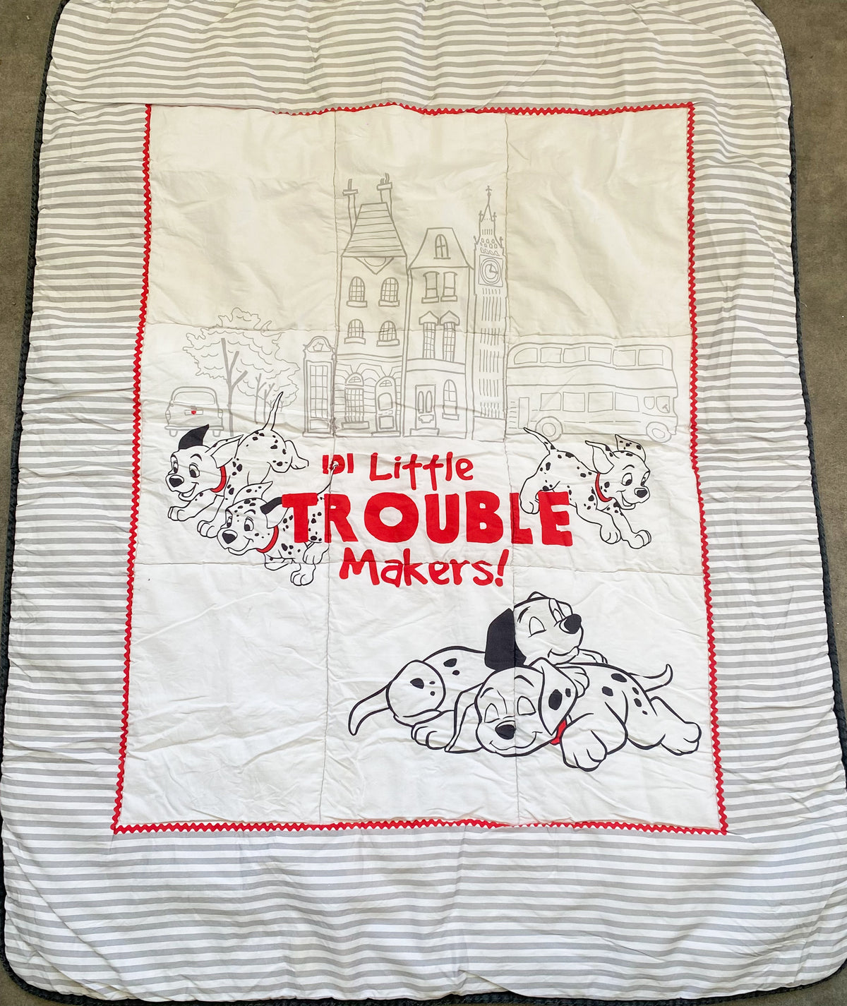 Disney 101 Dalmatians Cot Duvet