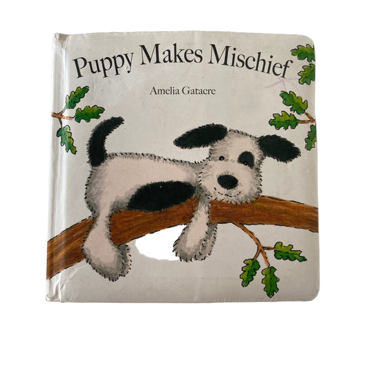 Jellycat Puppy Makes Mischief Book