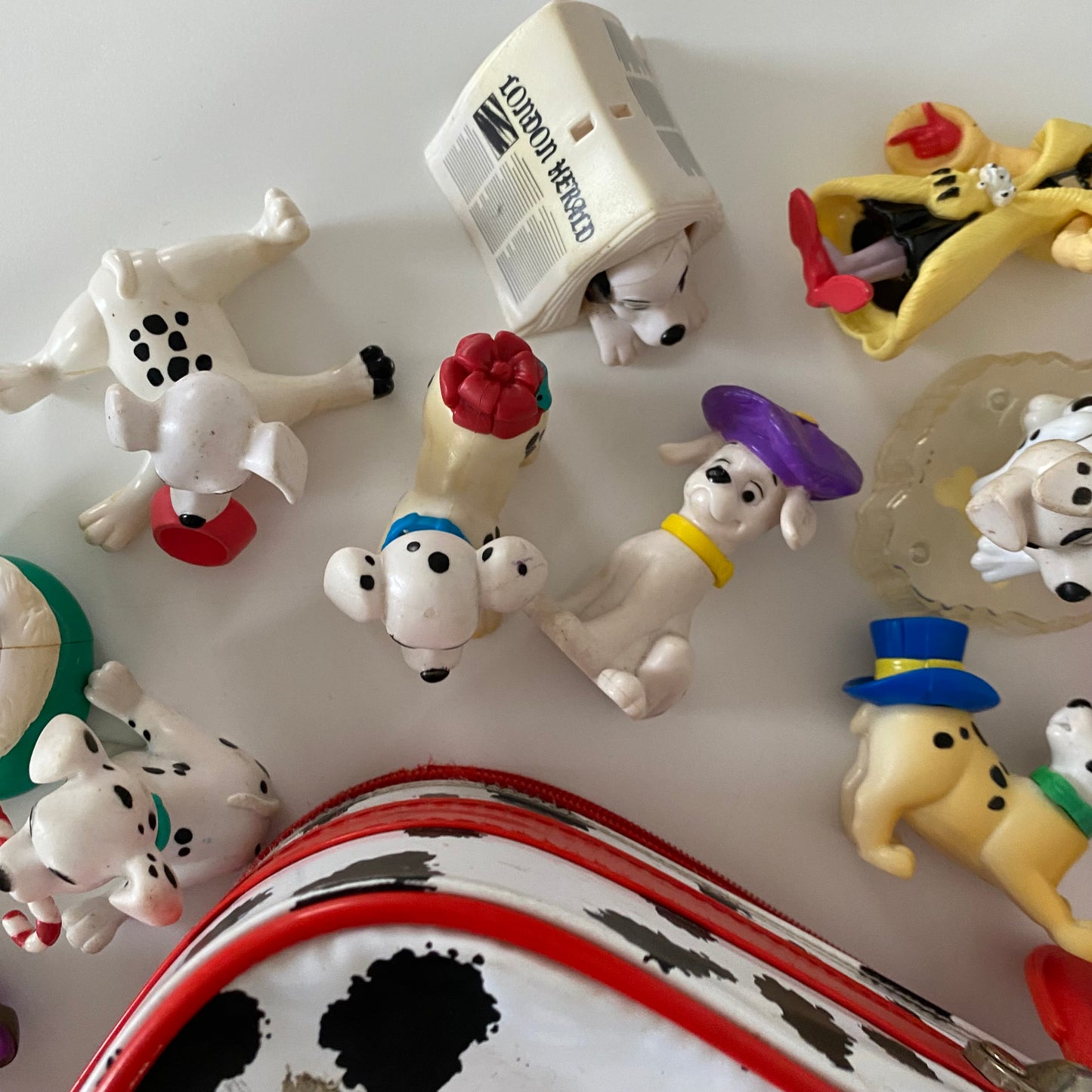 Vintage 101 Dalmatians Suitcase & Figures