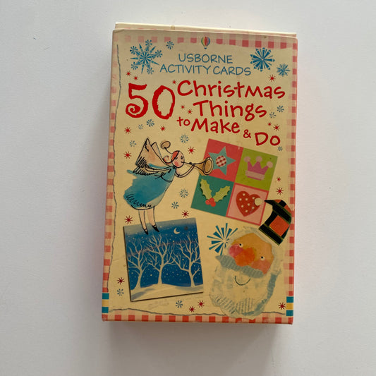 Usborne 50 Christmas Things To Make & Do Activity Cards