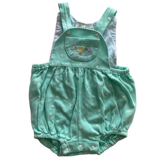 Vintage Sunny Baby Romper - Size 6-12M