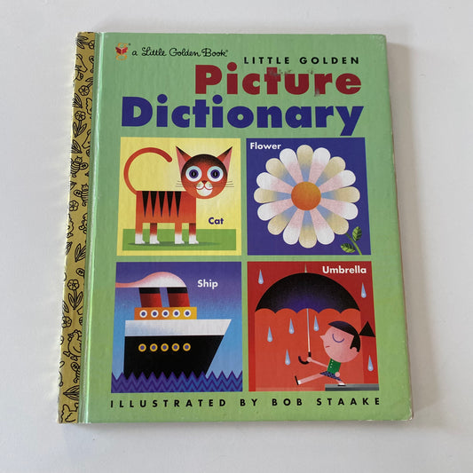 Book - Little Golden Picture Dictionary