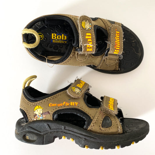 Bob The Builder Sandals - Size 8