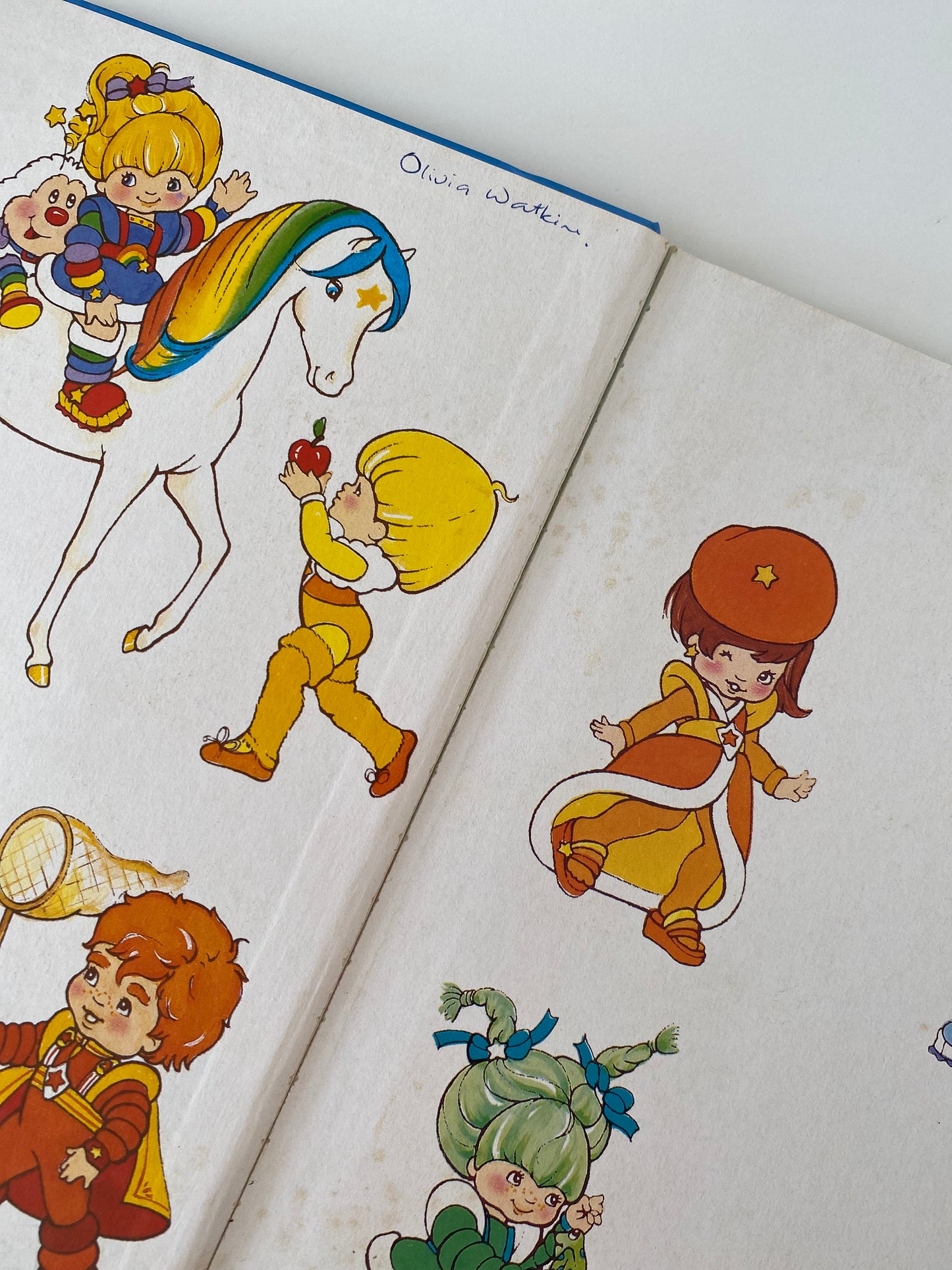 Vintage Rainbow Brite Annual Book