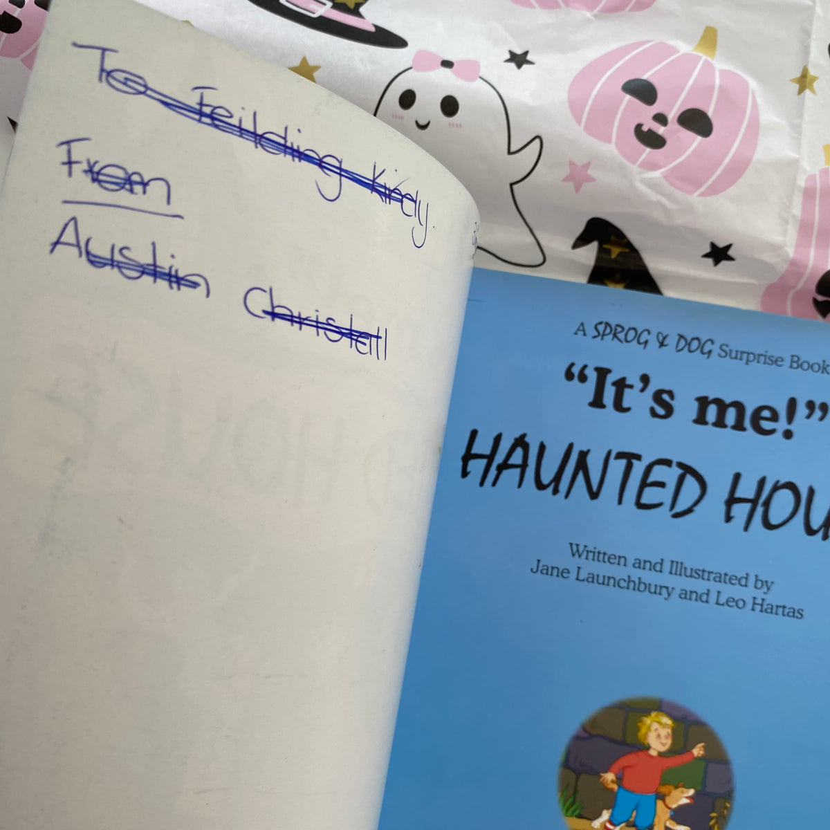 “It’s Me!” Haunted House Learn To Read Book