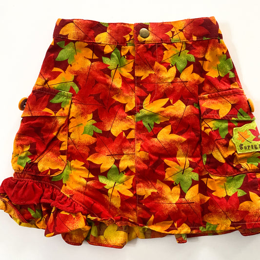 Vintage Maple Leaf Skirt - Size 4