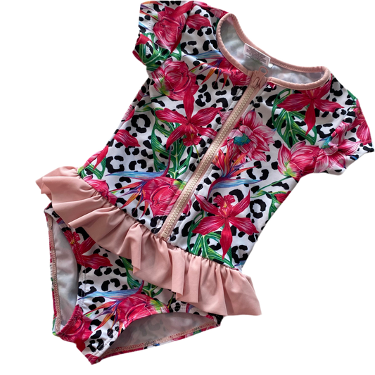 Floral Swimsuit - Size 3