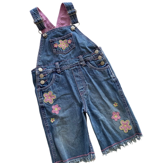 Pumpkin Patch Overalls - Size 2