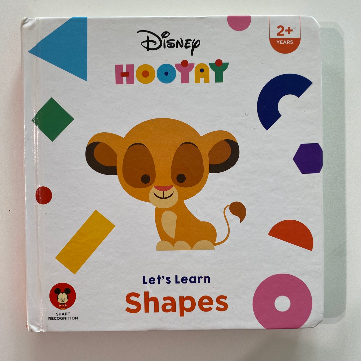 Disney Let’s Learn Shapes Book