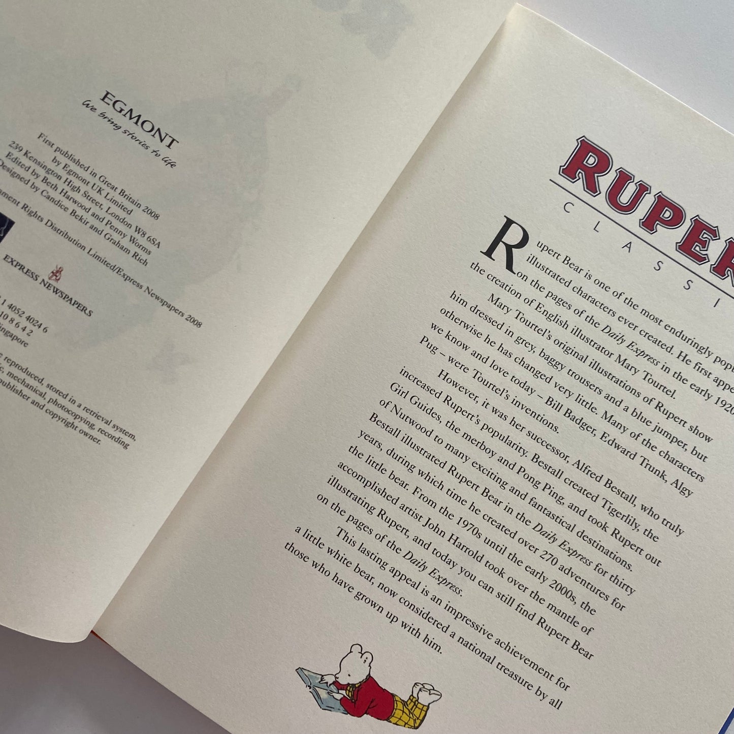 The World Of Rupert Book