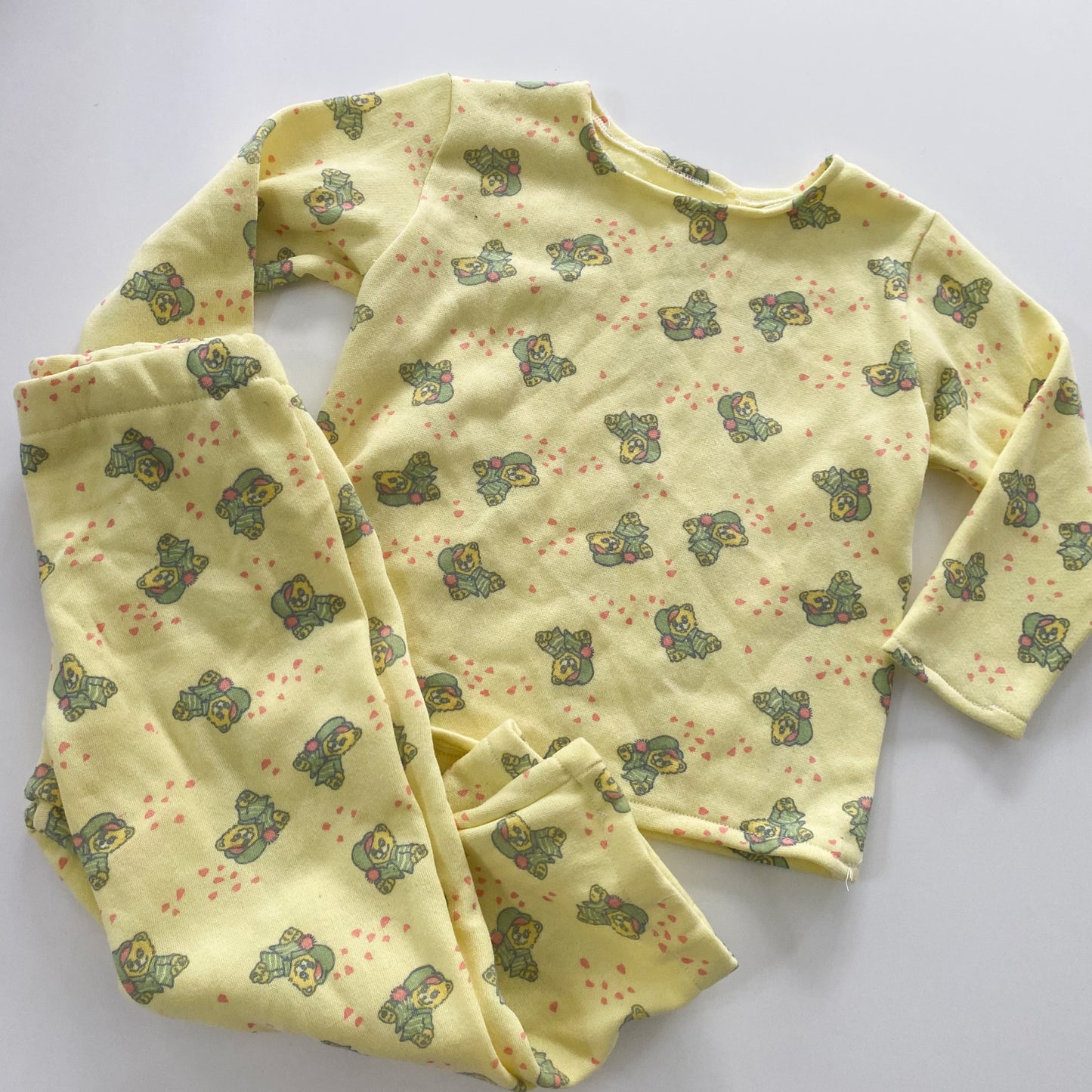 Handmade Fleece Pyjamas - Size 3-4Y