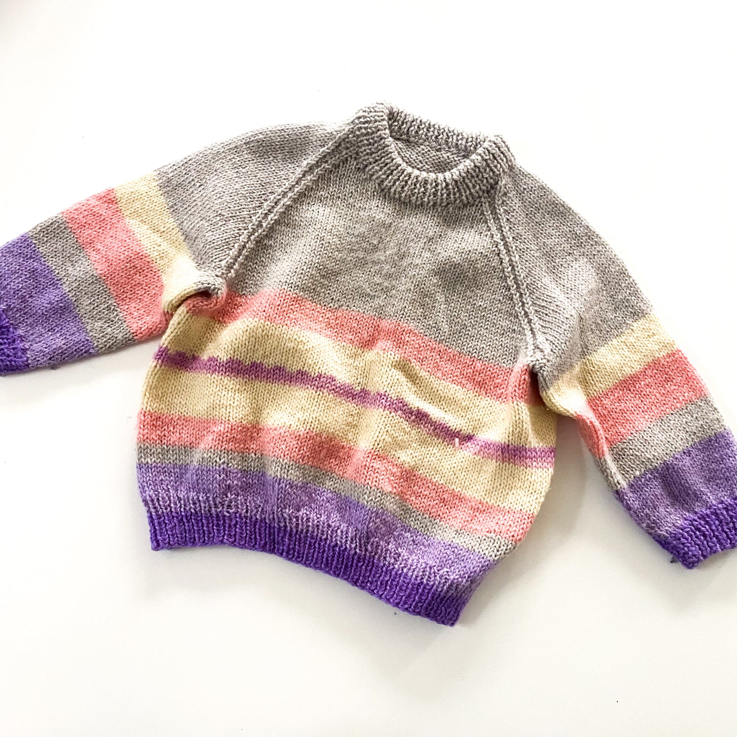 Handmade Knit Jumper - Size 3-4Y