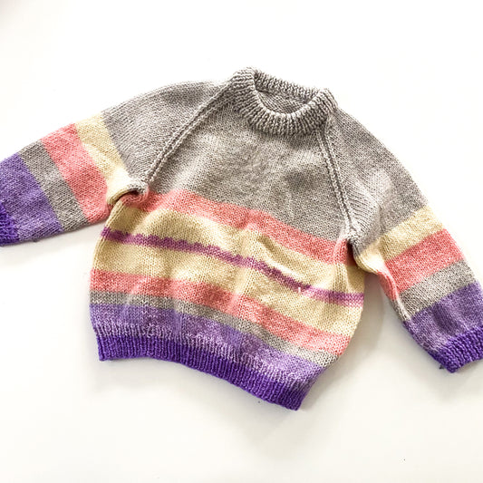 Handmade Knit Jumper - Size 3-4Y
