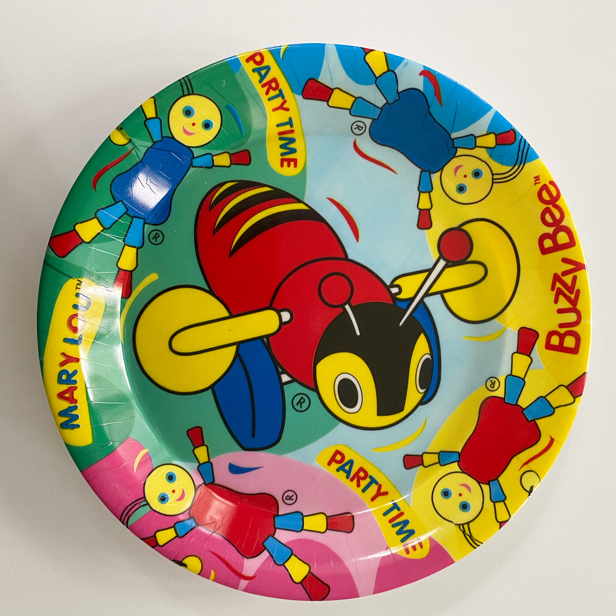 Buzzy Bee Small Plastic Plate