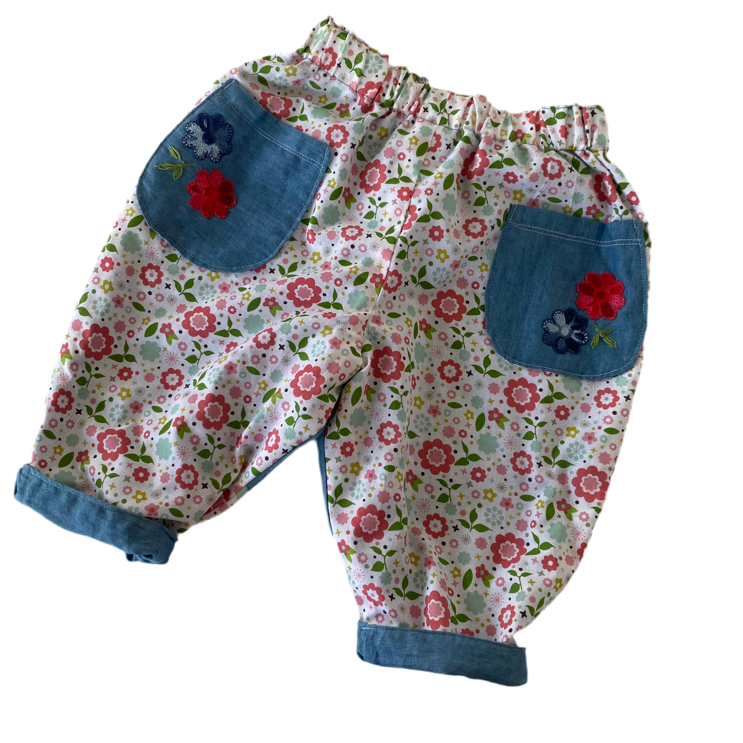 Handmade Reversible Pants - Size 1