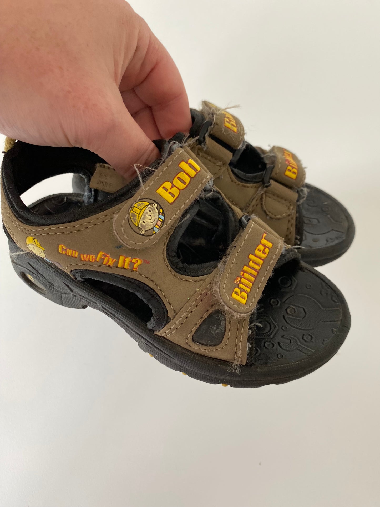 Bob The Builder Sandals - Size 8