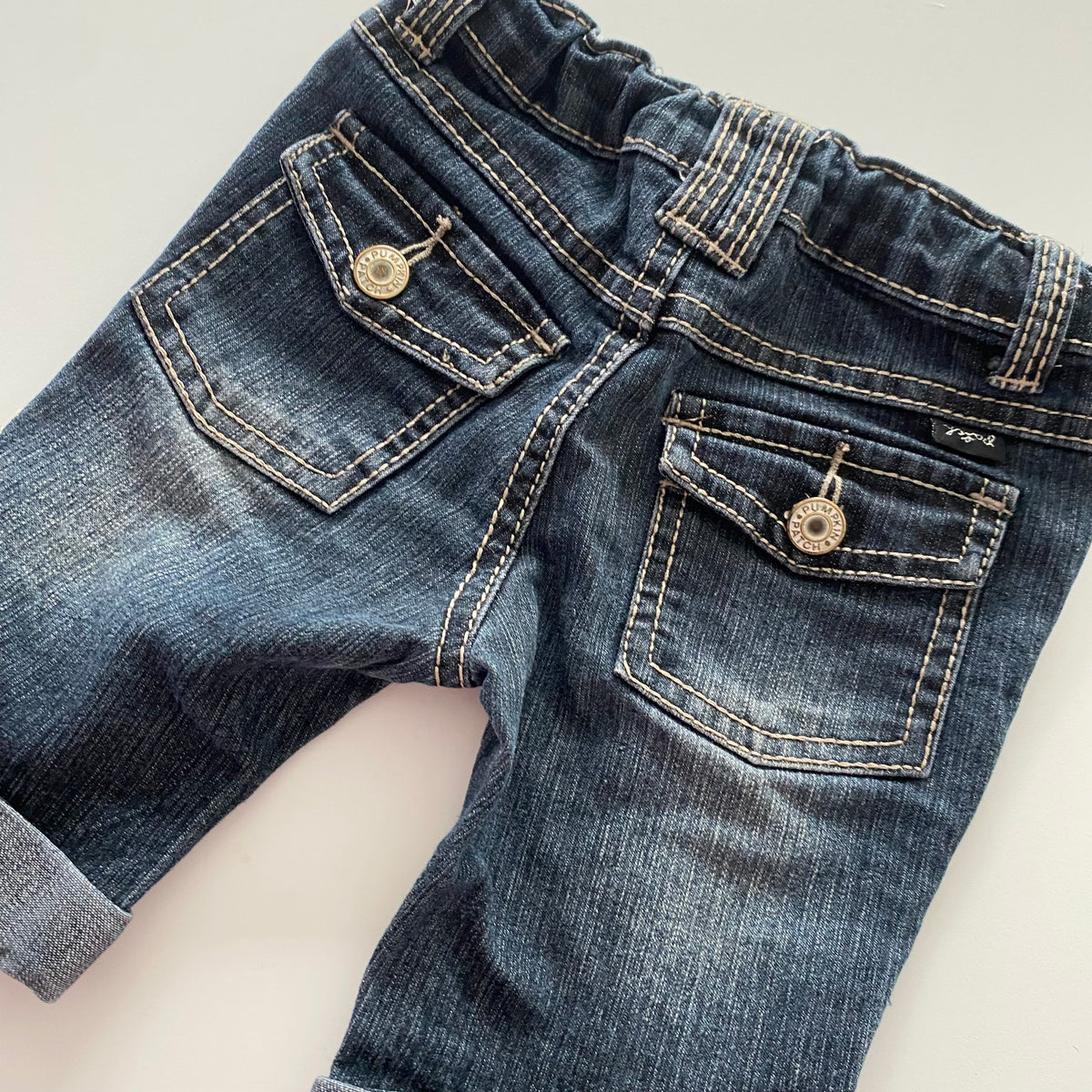 Vintage Pumpkin Patch Jeans - Size 6-12M