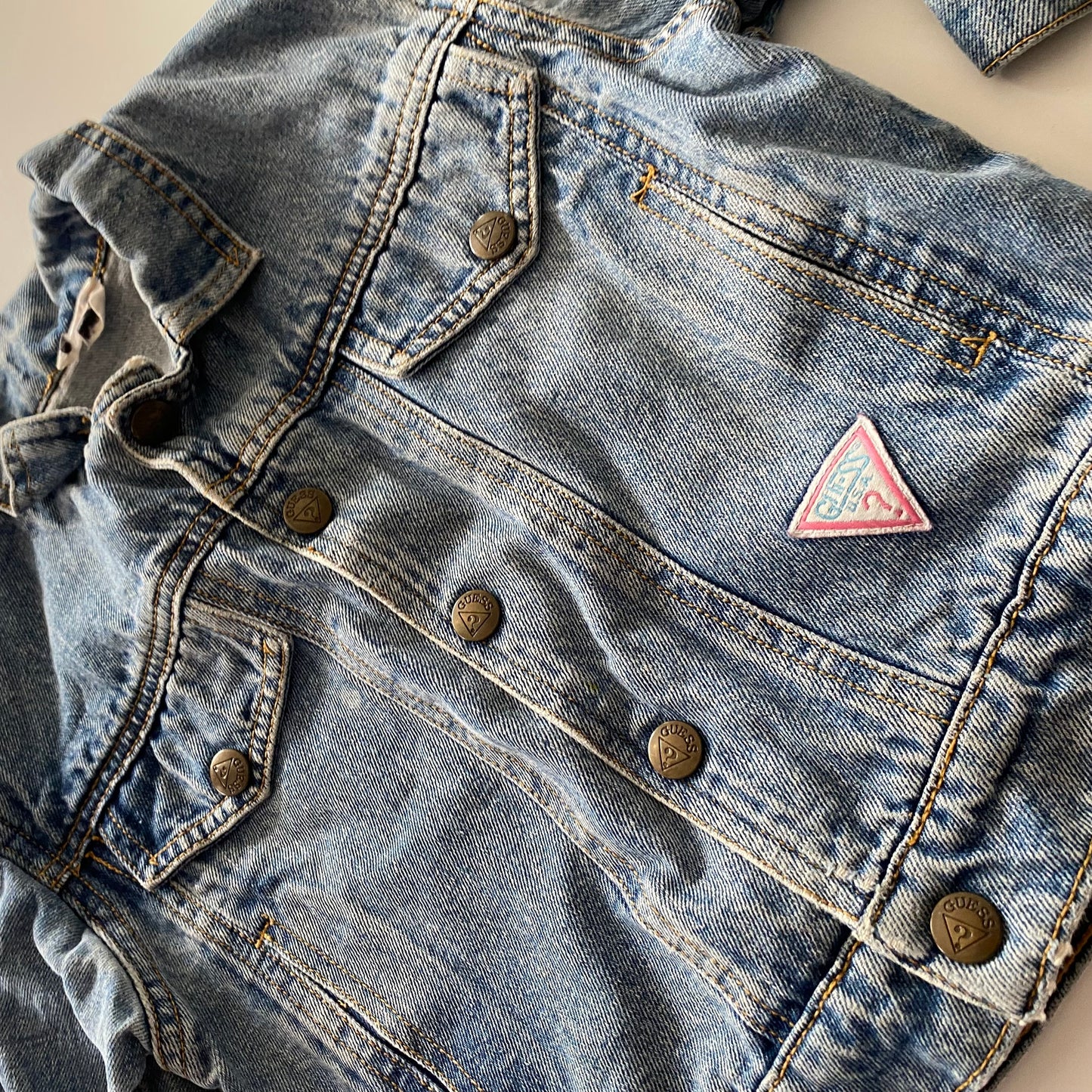 Vintage GUESS Denim Jacket - Size 4-6Y