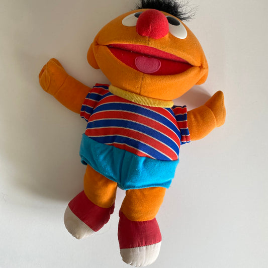 Vintage Tickle Me Ernie Sesame Street Plush