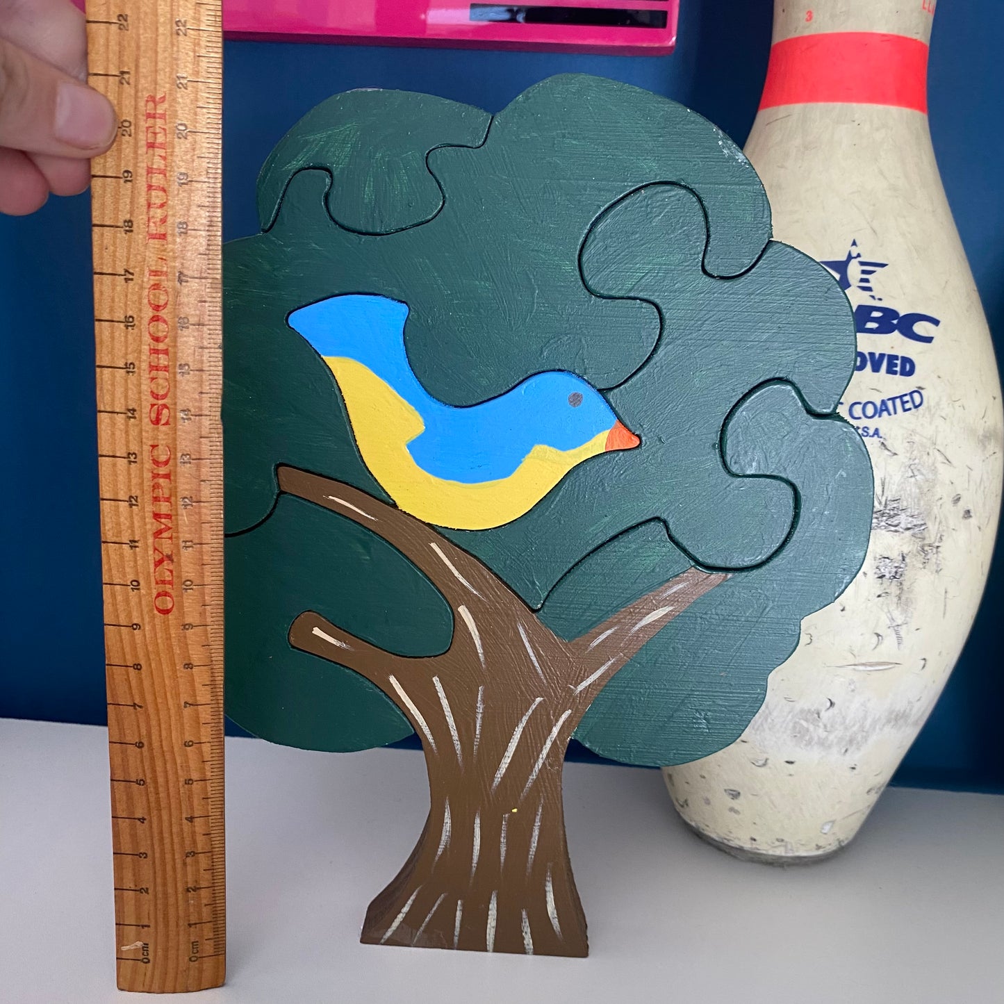 Handmade Wooden Tree Puzzle