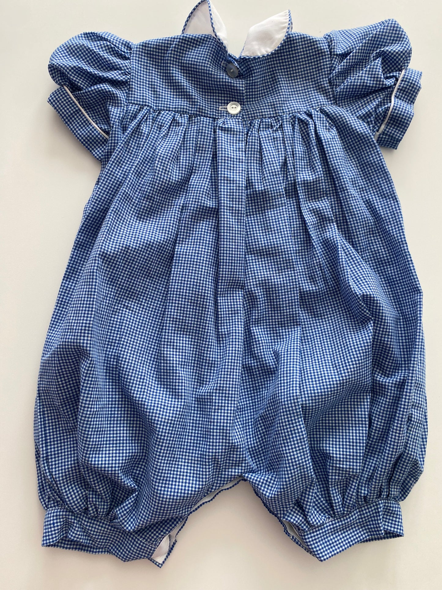 Vintage Smocked Romper - Size 1