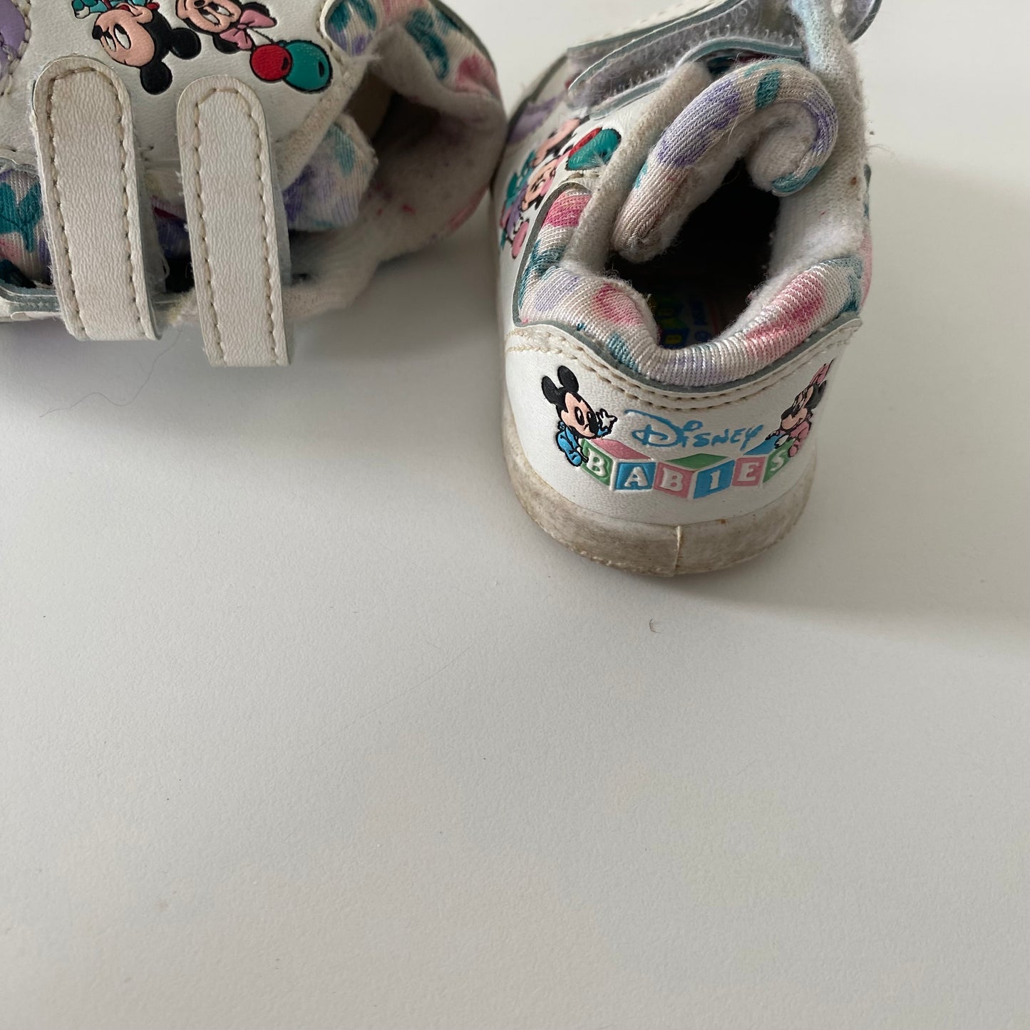 Vintage Disney Baby Shoes - Size 3 Baby