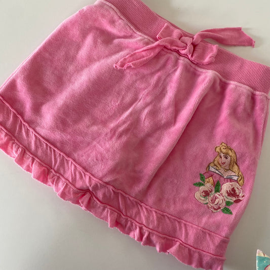 Disney Princess Velour Skort - Size 2-4Y