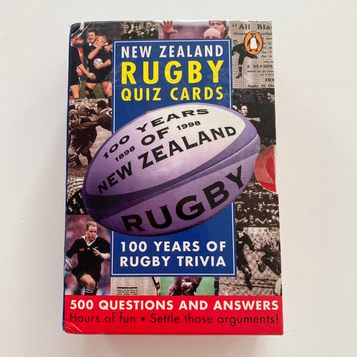 New Zealand Rugby Quiz Cards