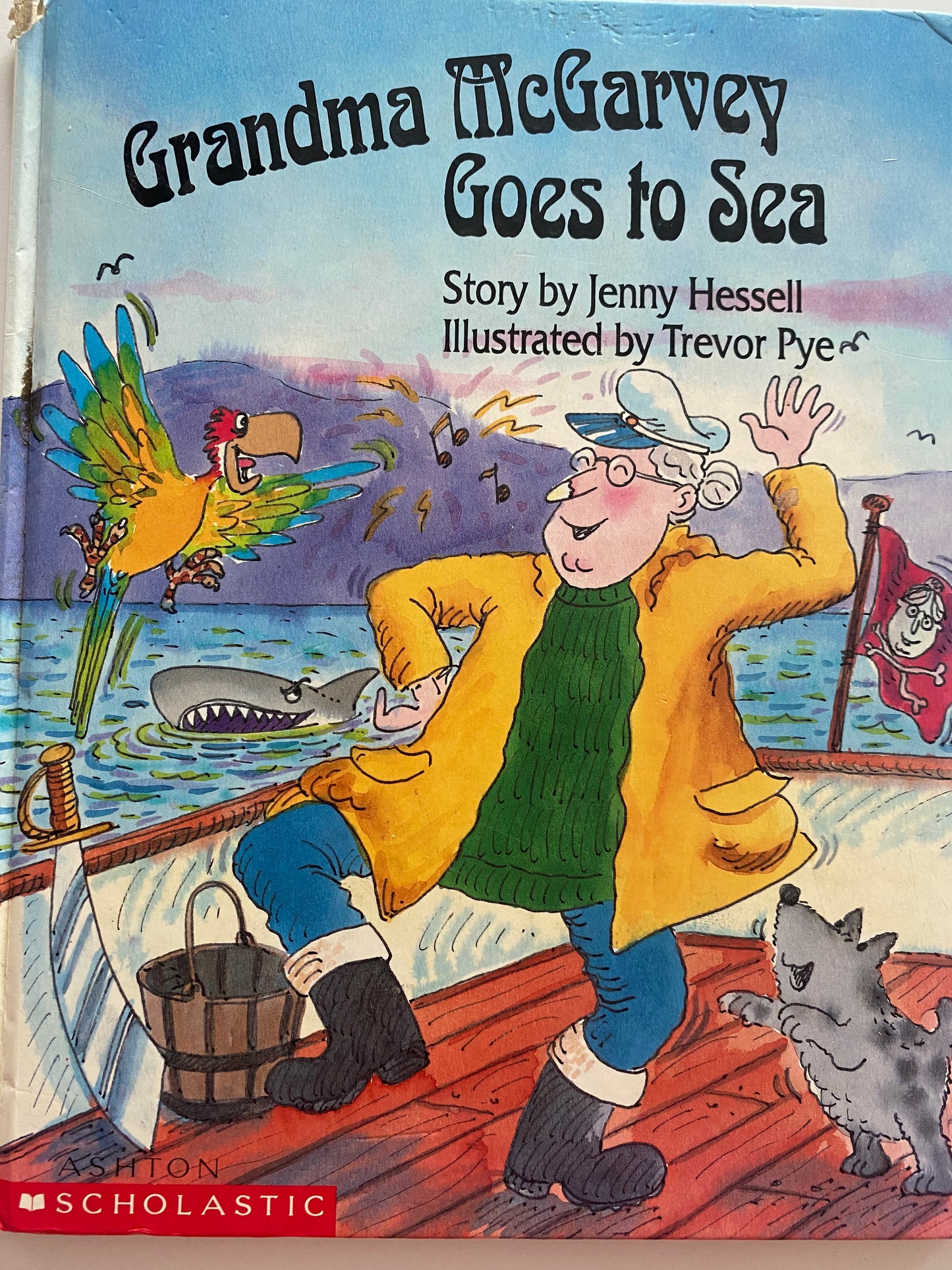 Grandma McGarvey Goes To Sea Book