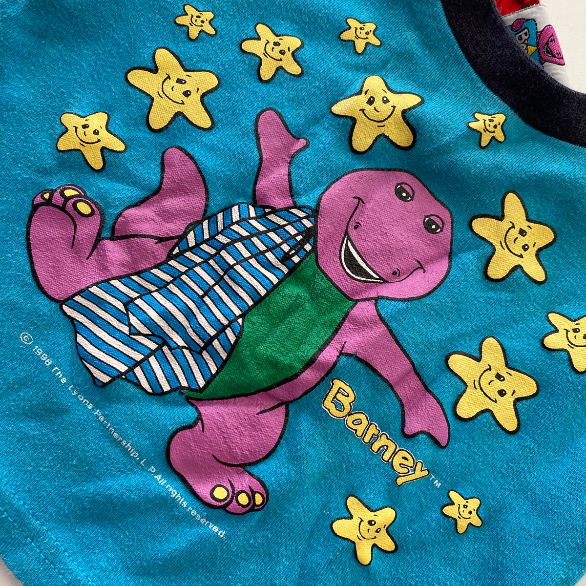 Vintage Barney Top - Size 12M
