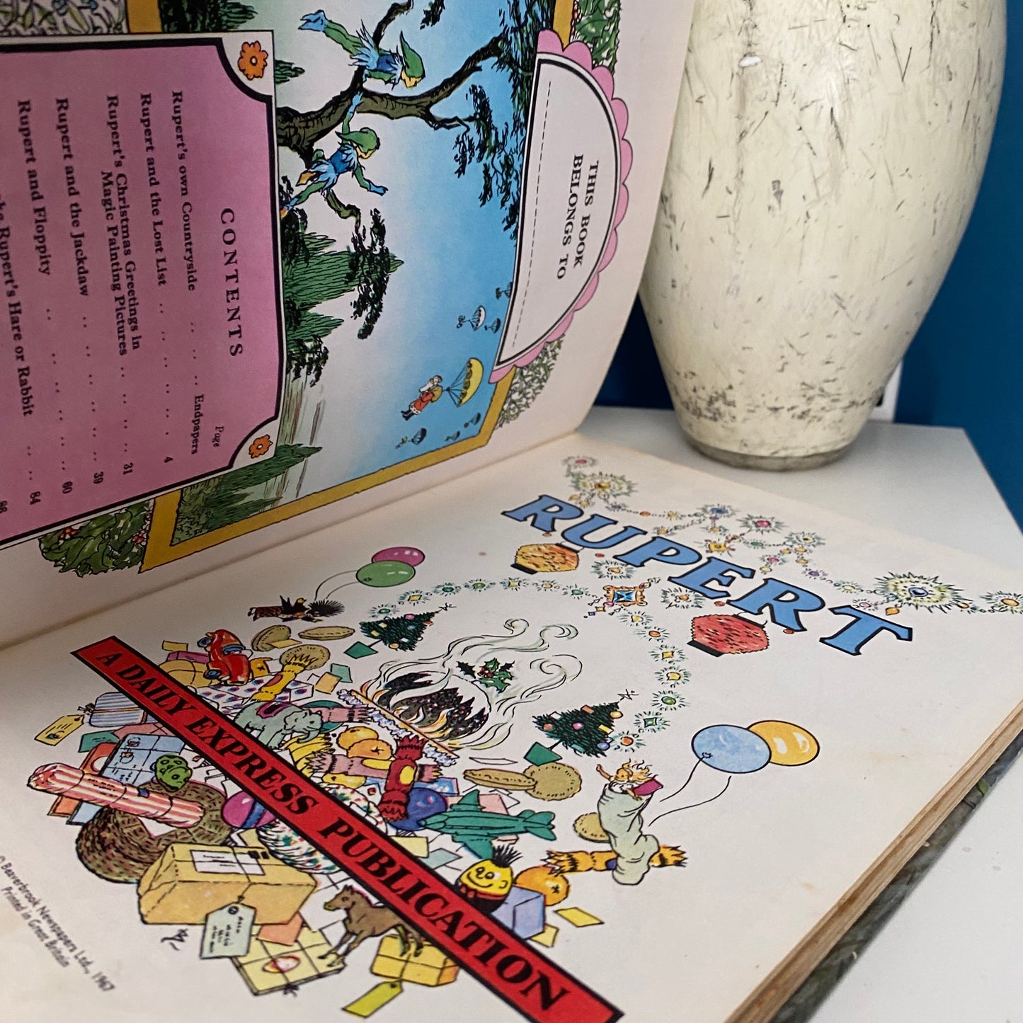 Vintage Rupert Bear Annual Book