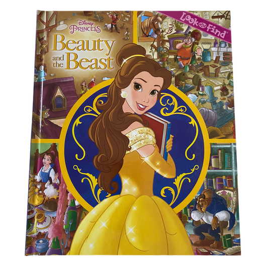Disney Beauty & The Beast Look & Find Book
