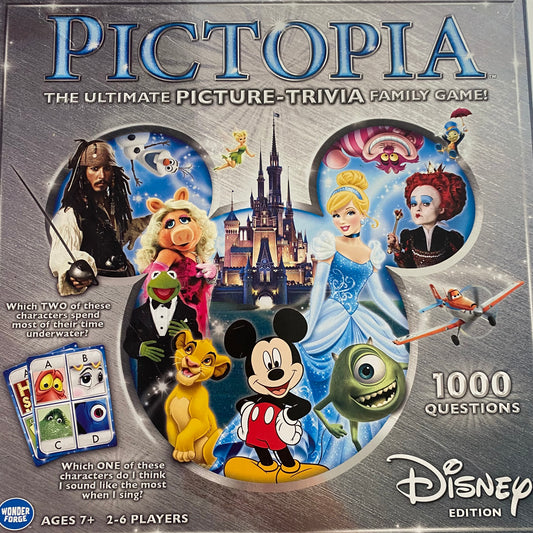Disney Pictopia Trivia Game