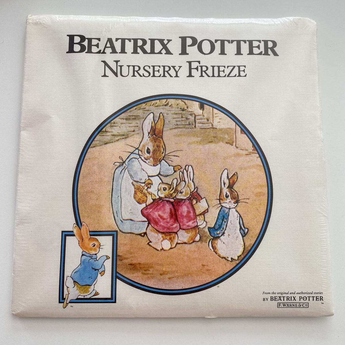 Vintage Beatrix Potter Peter Rabbit Nursery Frieze (NEW)