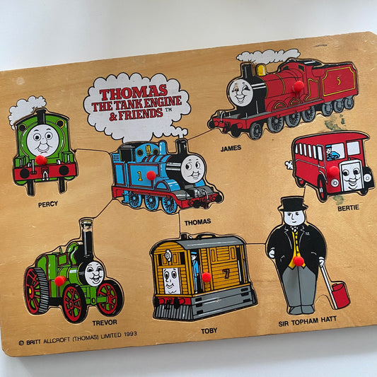 Wooden Puzzle - Vintage Thomas The Tank Engine