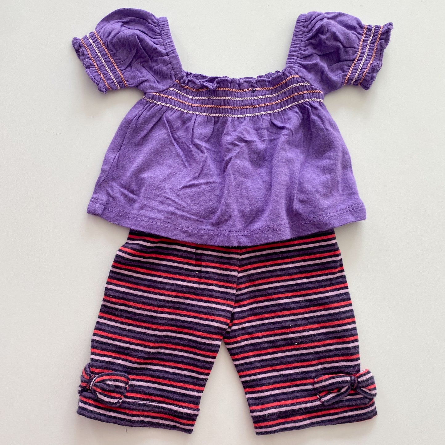 Vintage Pumpkin Patch Bear Outfit