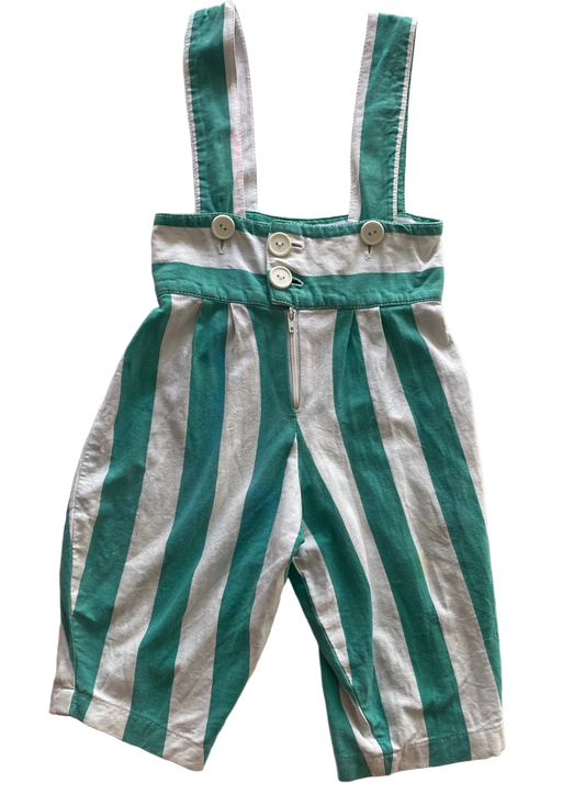 Vintage Ruff N Tumble Overalls - Size 1