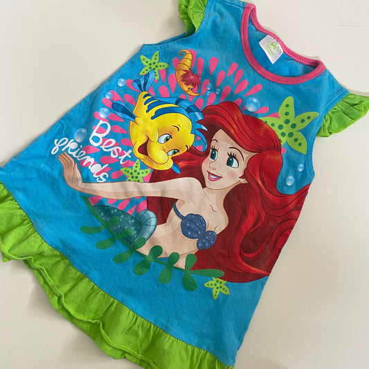 Disney Ariel Dress/Nightie - Size 6-12M