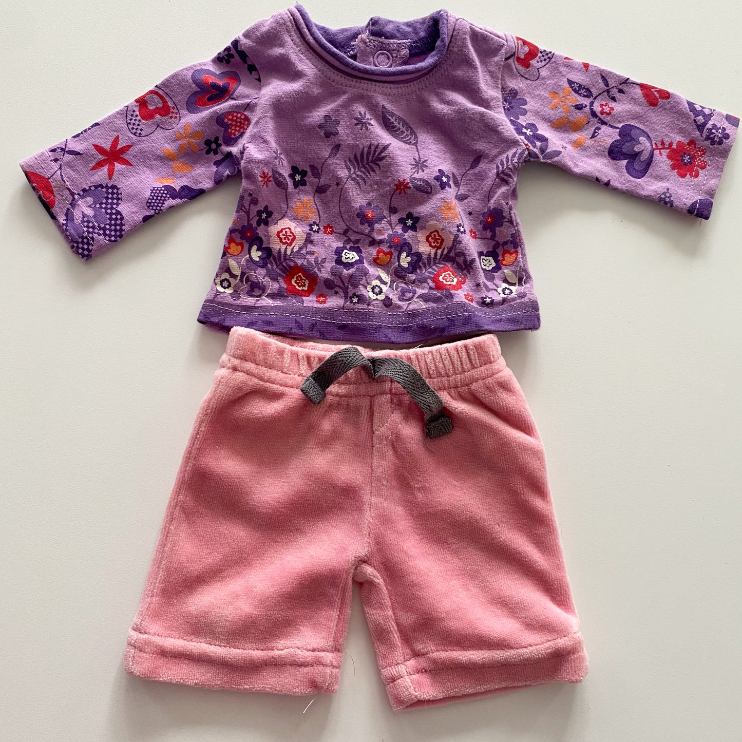 Vintage Pumpkin Patch Bear Outfit