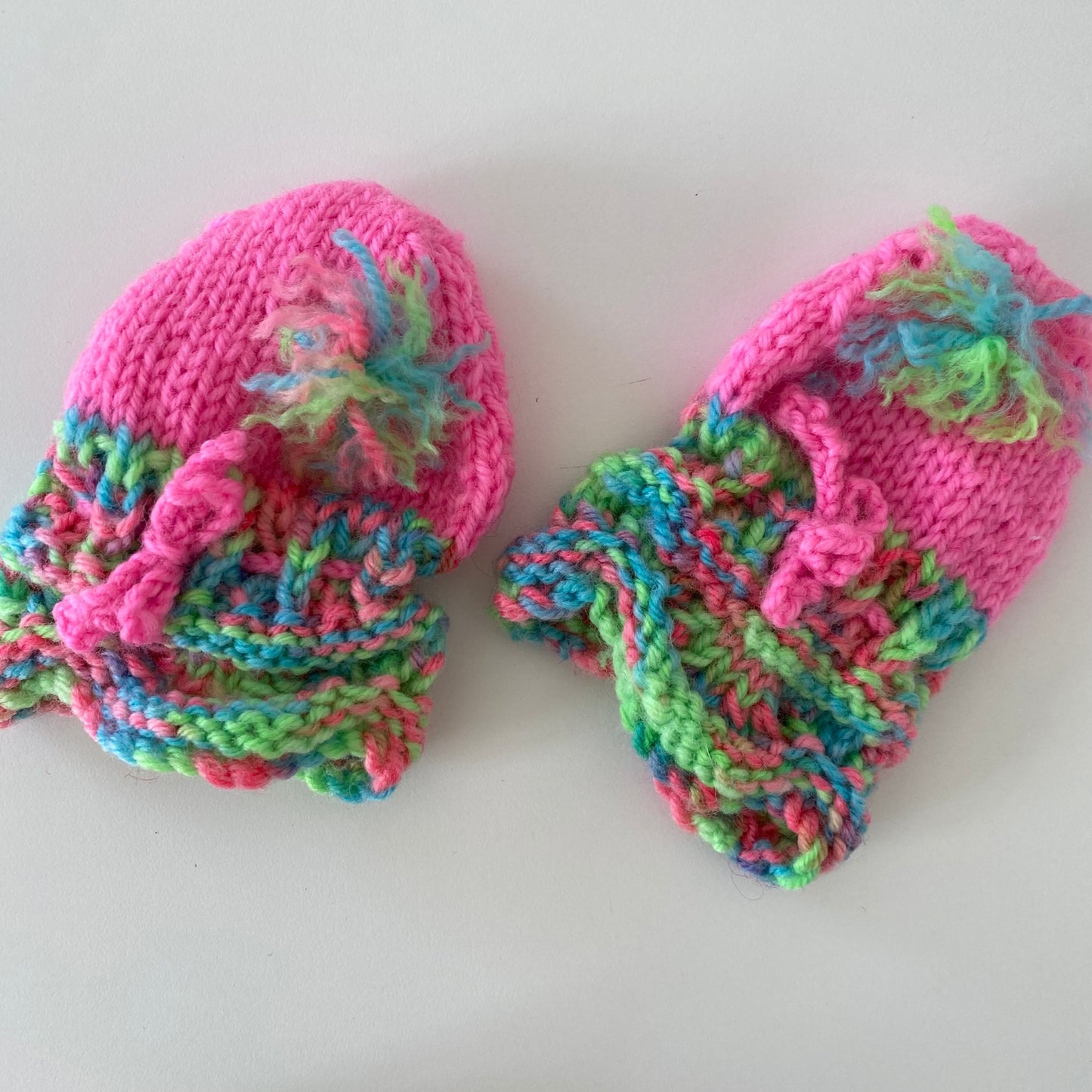 Knit Booties & Mittens - Size 6M