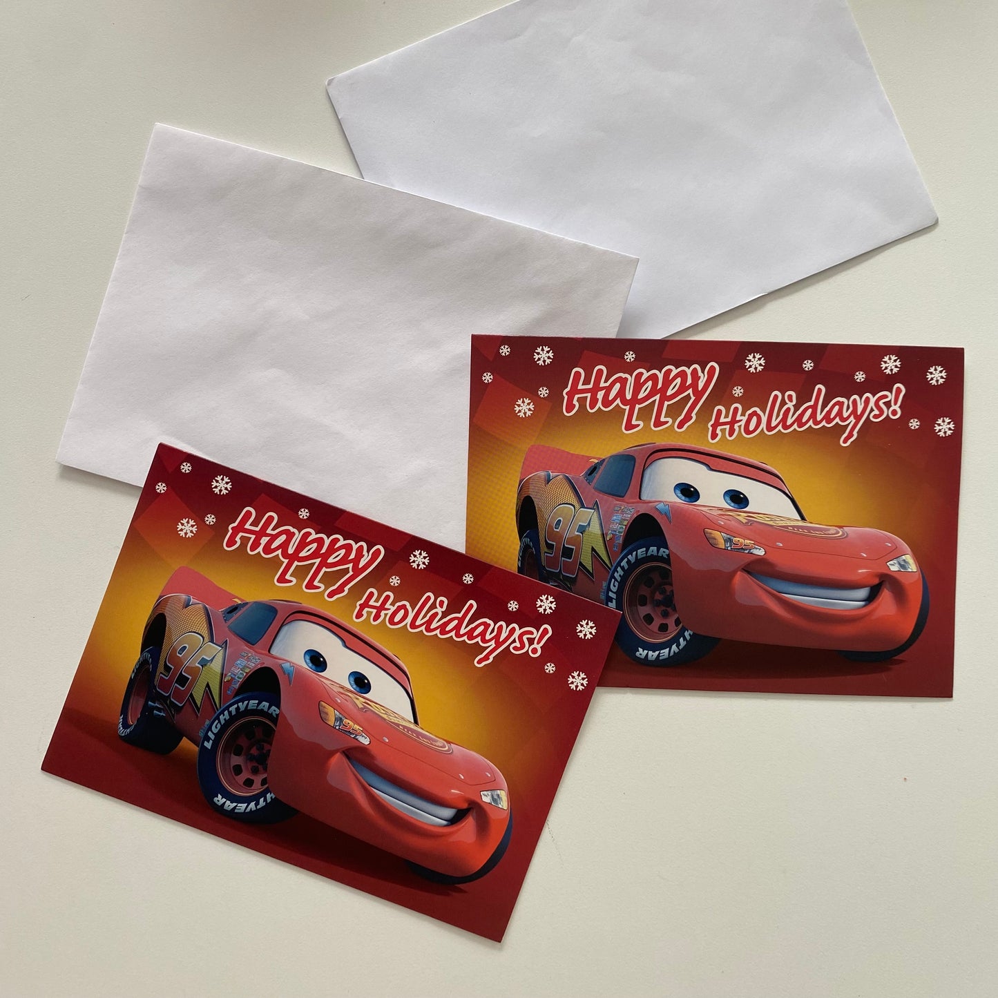 Disney Pixar Cars Christmas Cards (2)