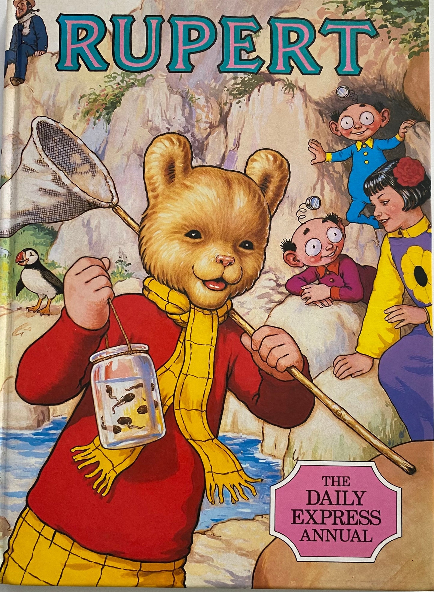 Vintage Rupert Bear Book