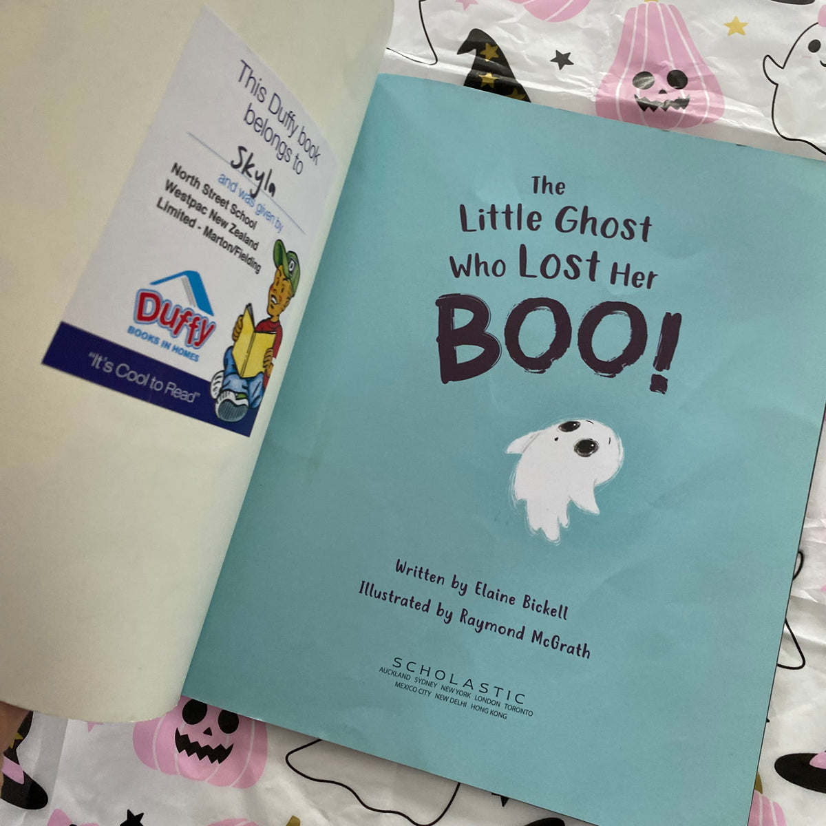The Little Ghost Who Lost Her BOO! Book