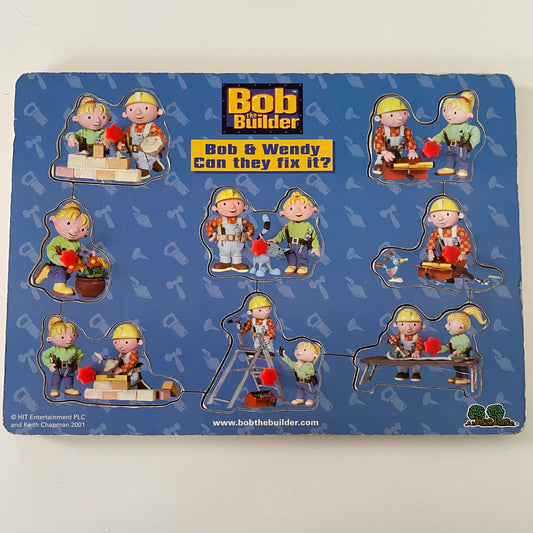 Wooden Puzzle - Bob The Builder