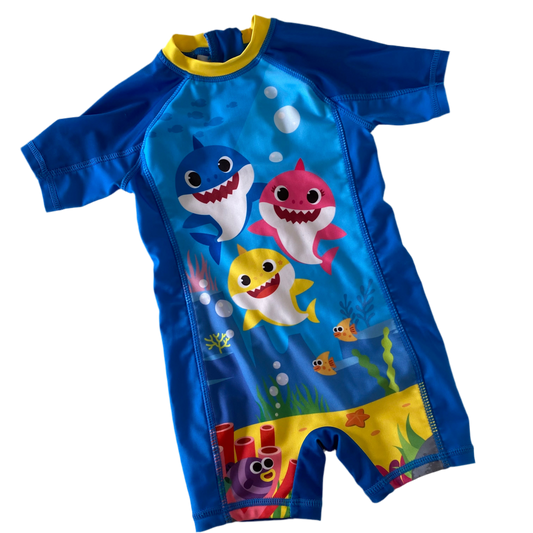 Baby Shark Swimsuit - Size 1